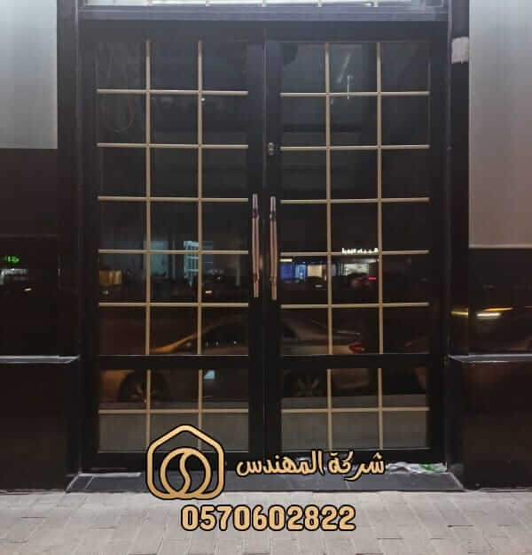 اعمال المونيوم واستركتشر وزجاج سيكوريت