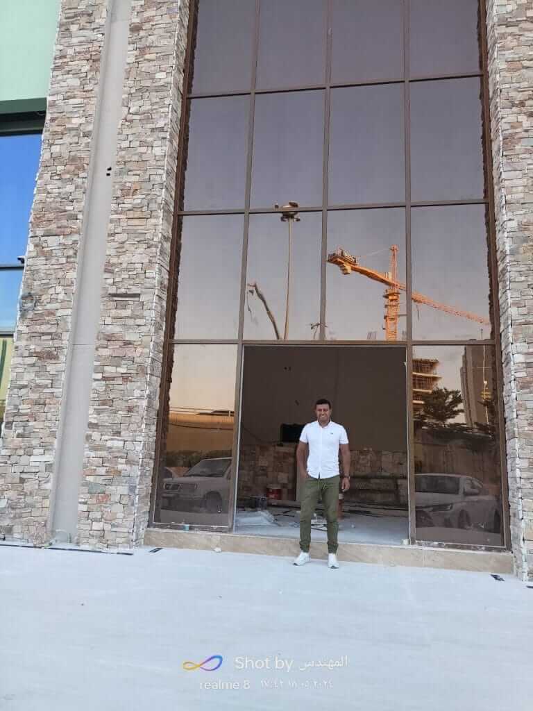 شركة تركيب واجهات زجاجية كرتن وول