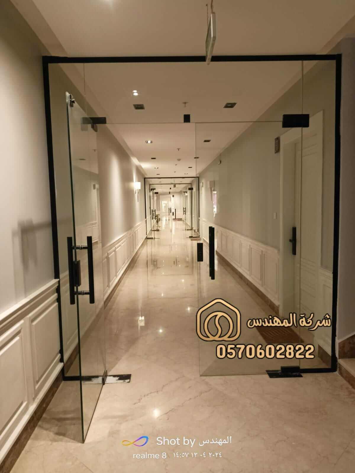 شركة تفصيل ابواب زجاج