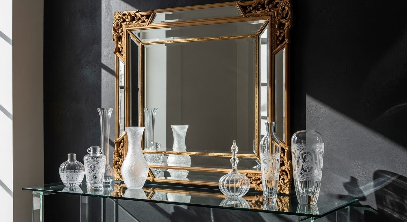 تفصيل مرايا وزجاج